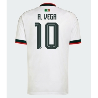 Camiseta México Alexis Vega #10 Segunda Equipación Replica Mundial 2026 mangas cortas